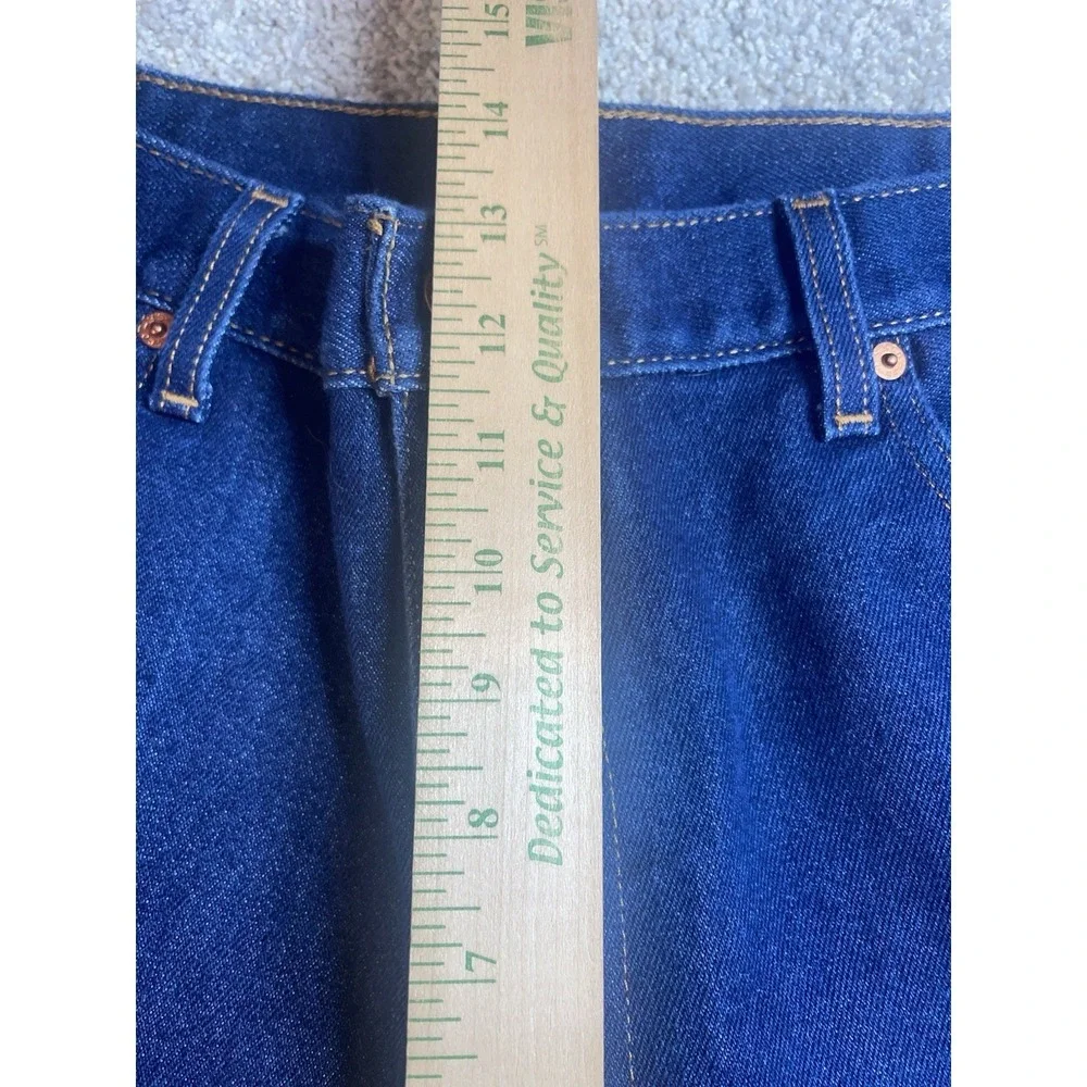 Levi's 517 Bootcut Mens Jeans 40x32 Blue Denim